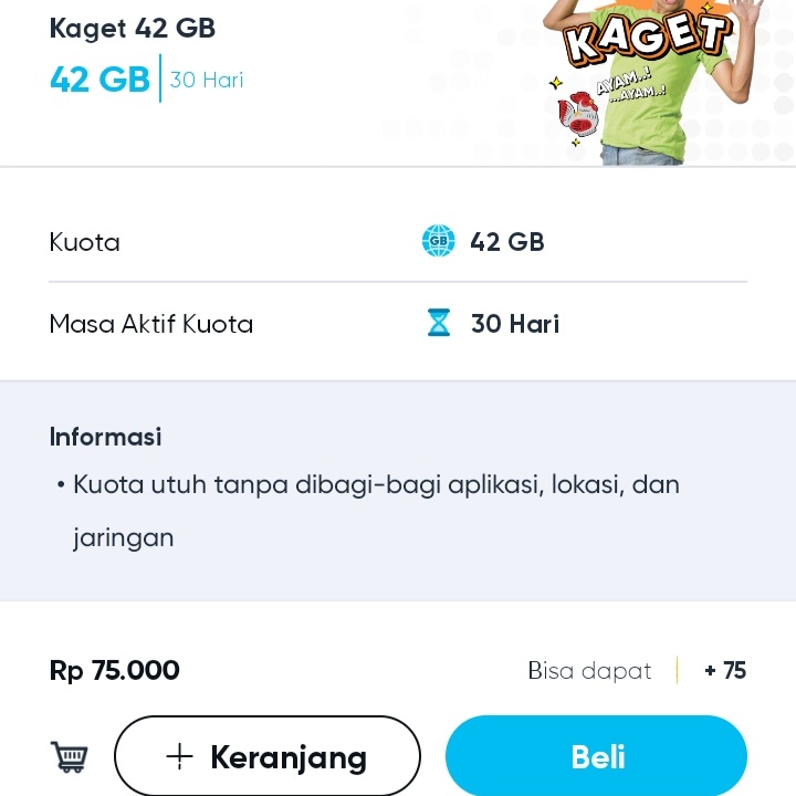Kuota 24 Jam Tanpa Pembagian Kuota 24 Jam by.U