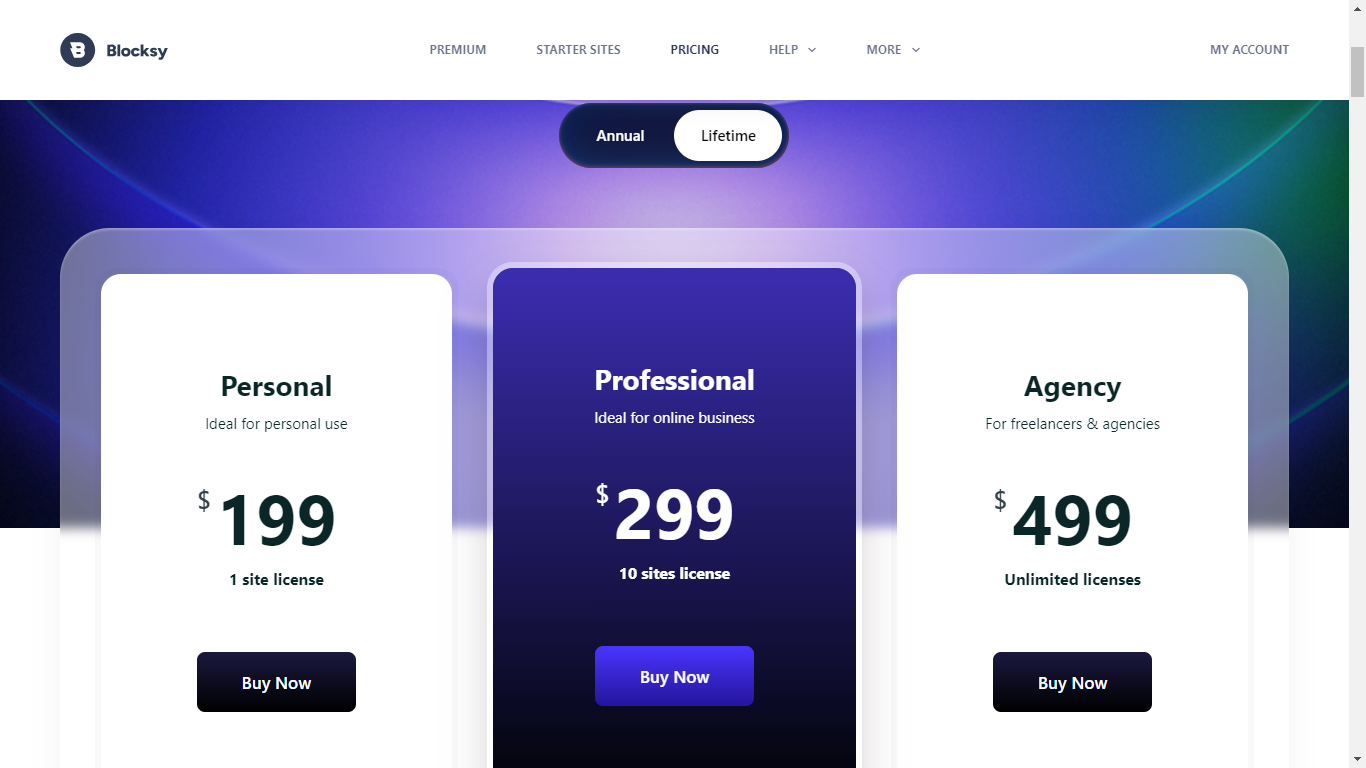 Blocksy Premium Agency