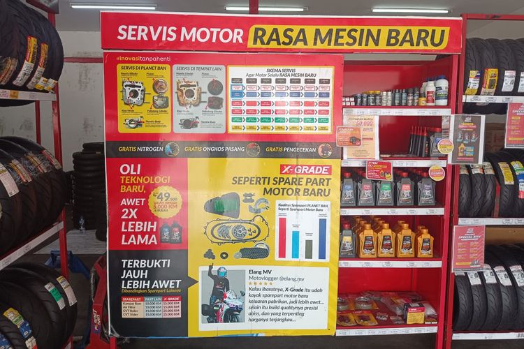 *(source: kompas.com/fathan)* Service motor rasa mesin baru